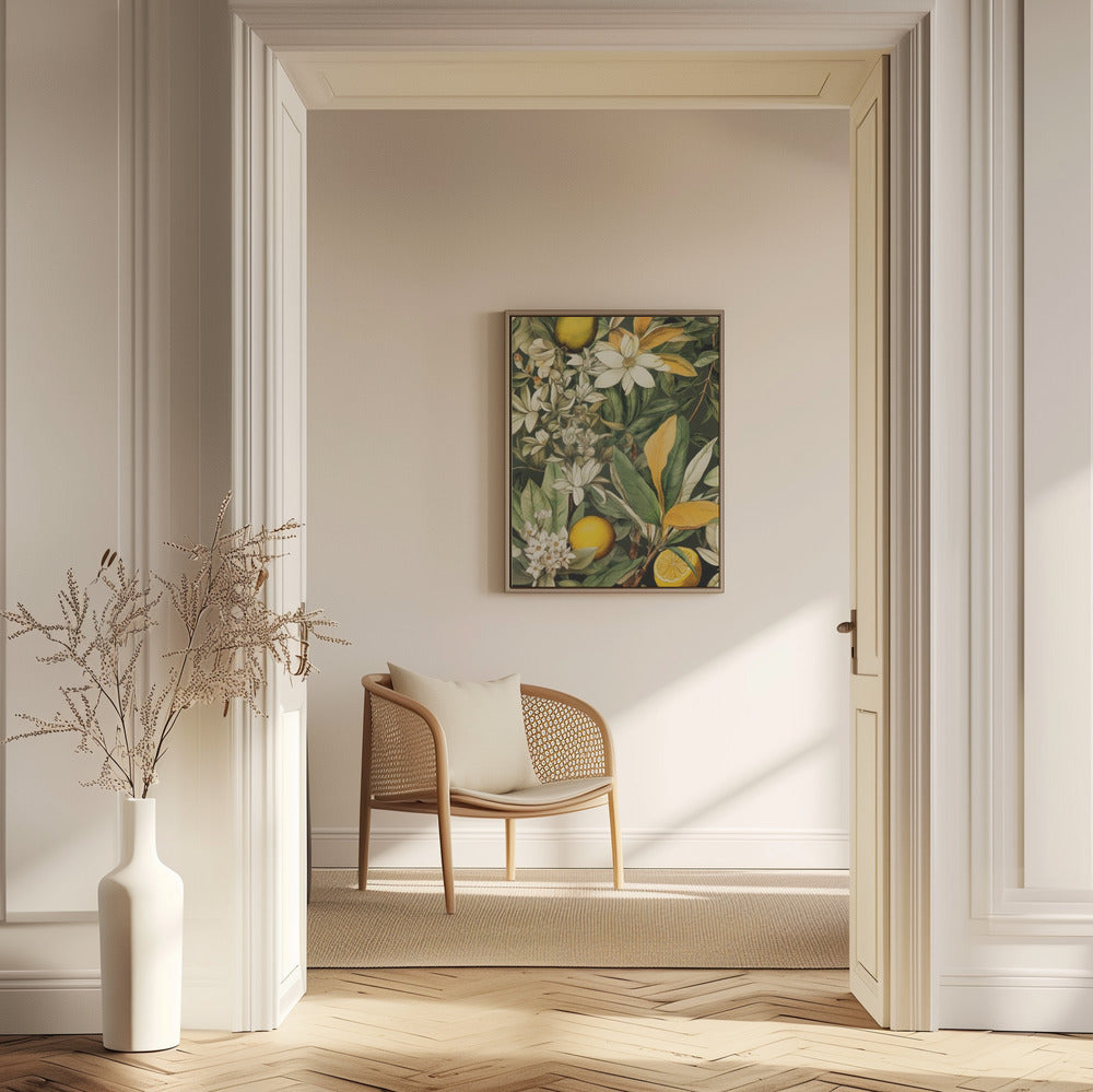 Blumen und Früchte 1 | Poster - Kunstdruck