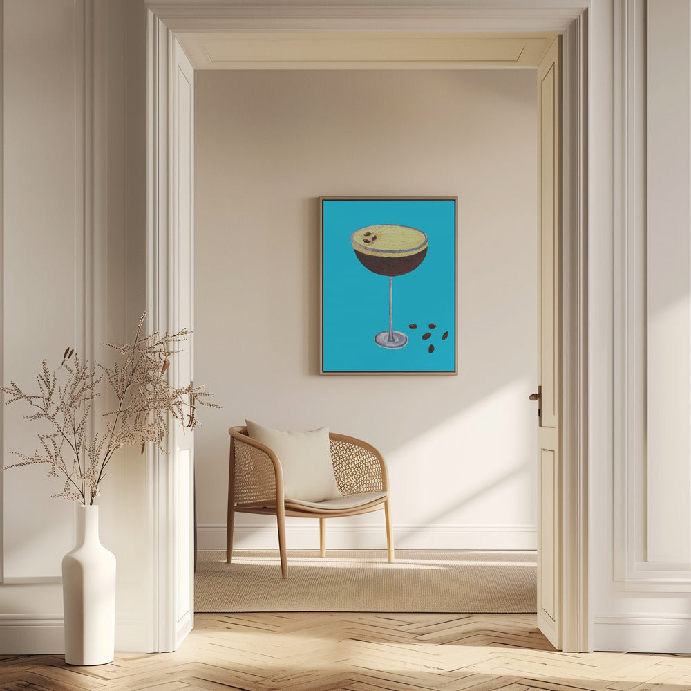 Espresso Martini Sky Blue | Poster