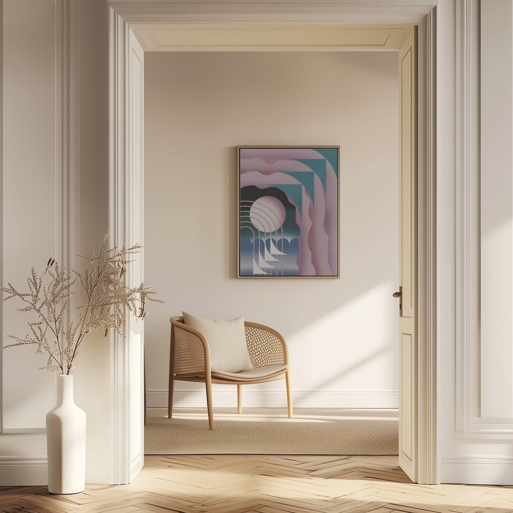 Rosa Nachthimmel | Poster