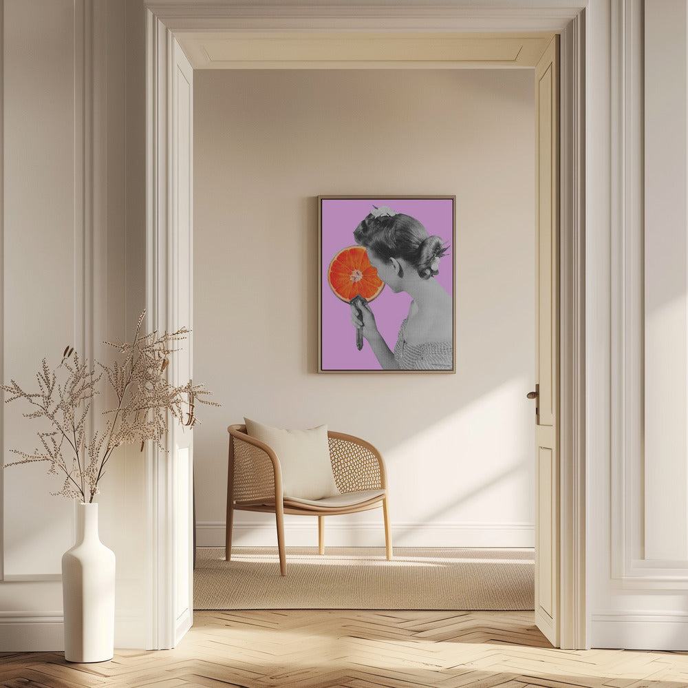 Peili Mirro seinällä ... | Julisteet - Taidevedokset