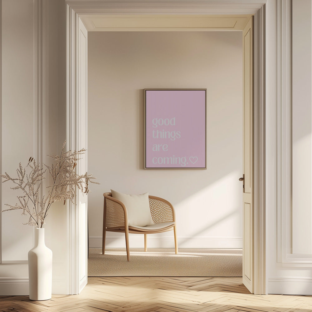 Toiveikas vaaleanpunainen tuulahdus | Julisteet - Taidevedokset