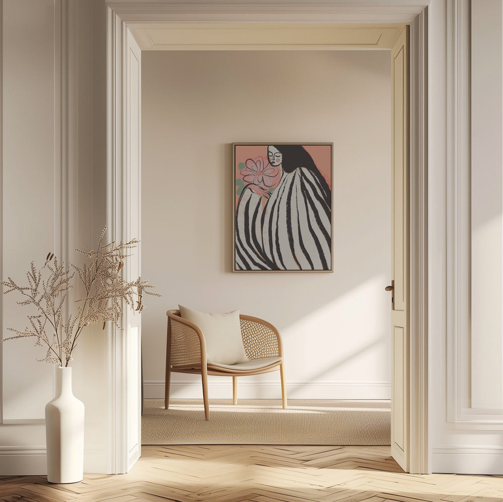 Ein stiller Moment (Pfirsich) | Poster