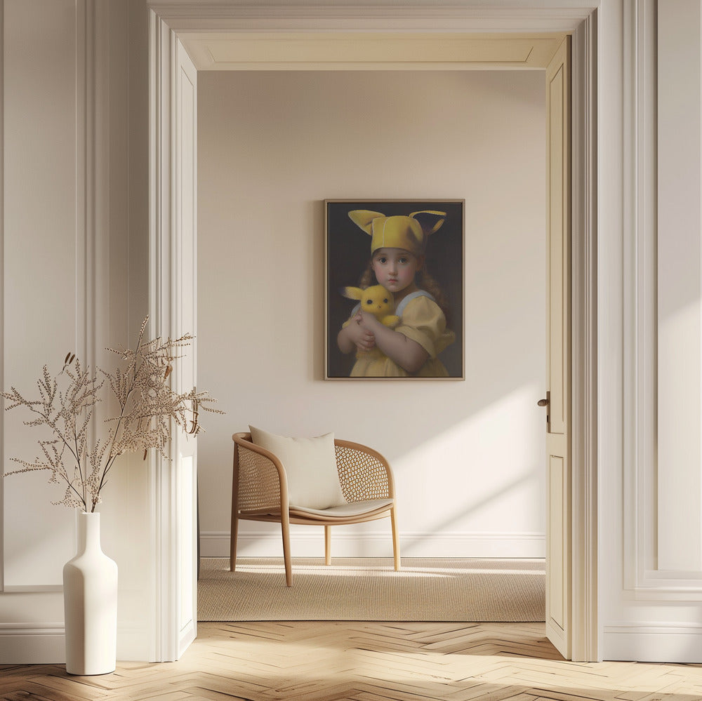 Kawaii kleines Mädchen | Poster - Kunstdruck