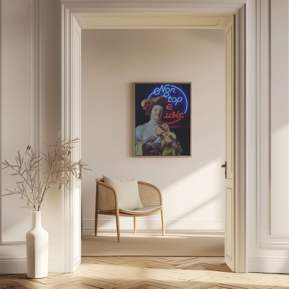 Non-Stop-Musik | Poster - Kunstdruck