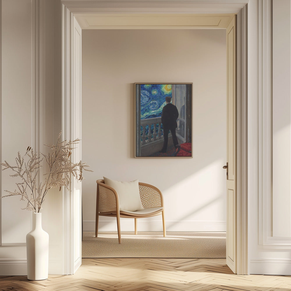 Sternennachtansicht | Poster