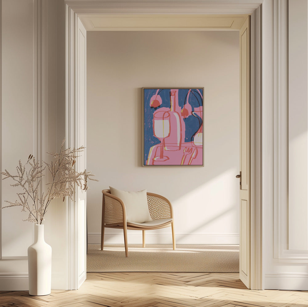 Neon-Stillleben Nr. 4 | Poster