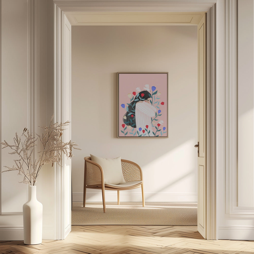 Blüten und Gelassenheit | Poster