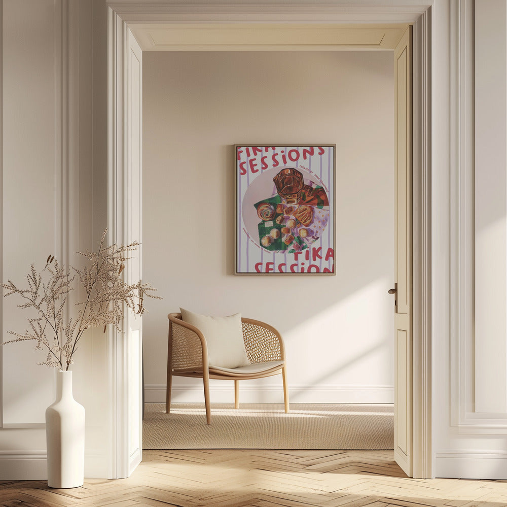 Bärnsten och grönt | Poster
