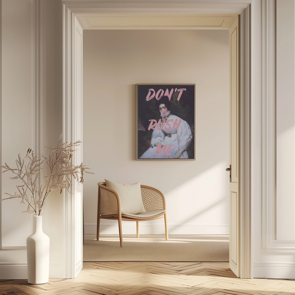 Dontrushme24p Ratioiso | Poster