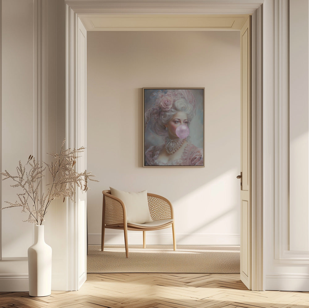 Pastel Marie Antoinette Bubble-Gum | Poster