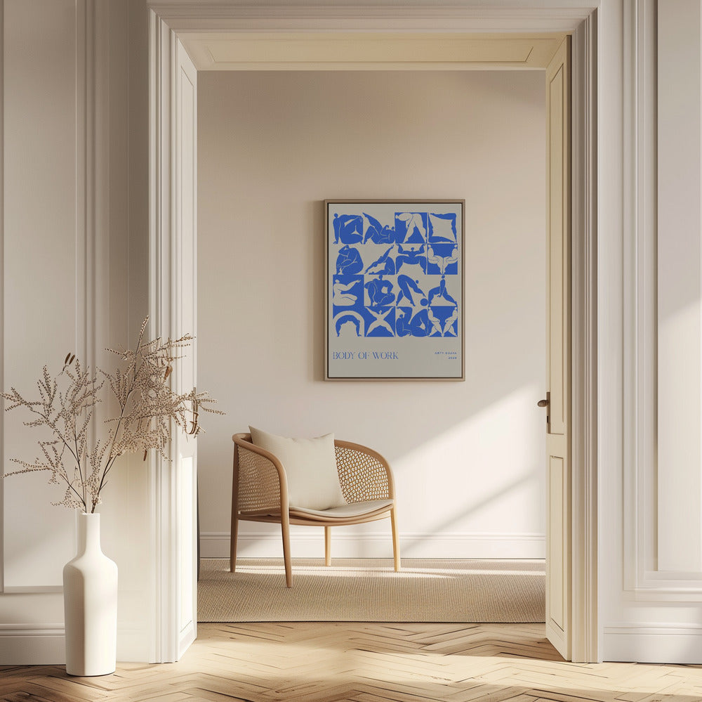 Werk (blau) | Poster