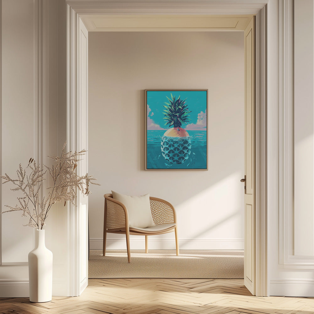 Gestrandet auf Ananasinsel | Poster
