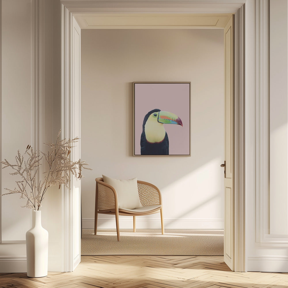 Toucan on Pink | Poster
