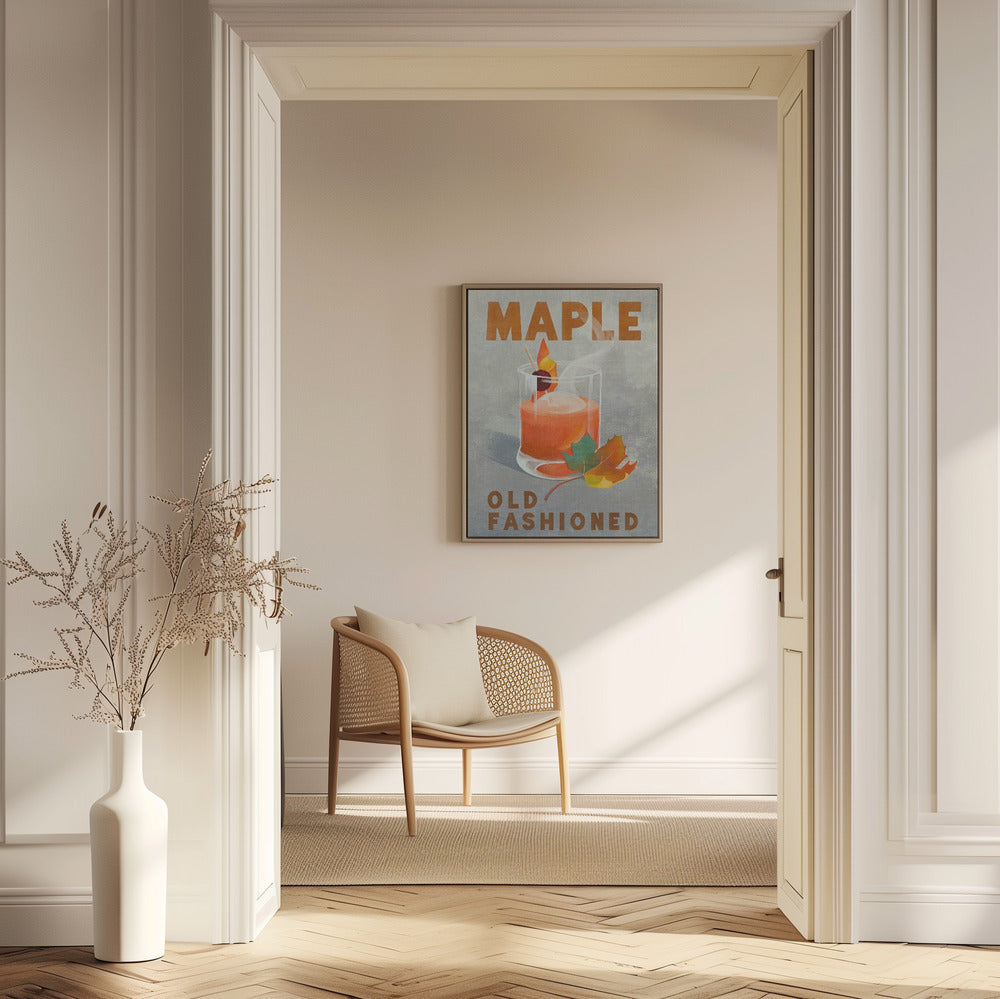 Maple Old Fashioned Cocktail | Poster