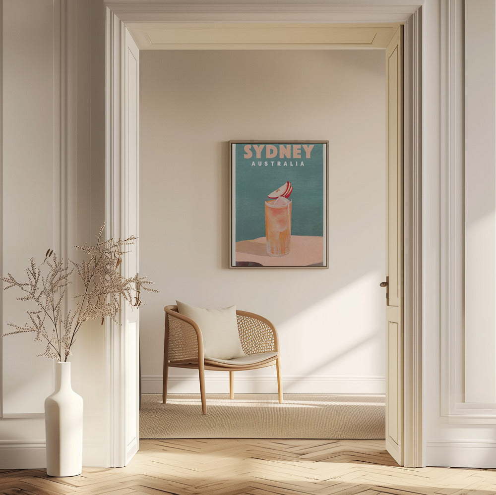 Sydney Australia Cocktail Bar Decor | Poster