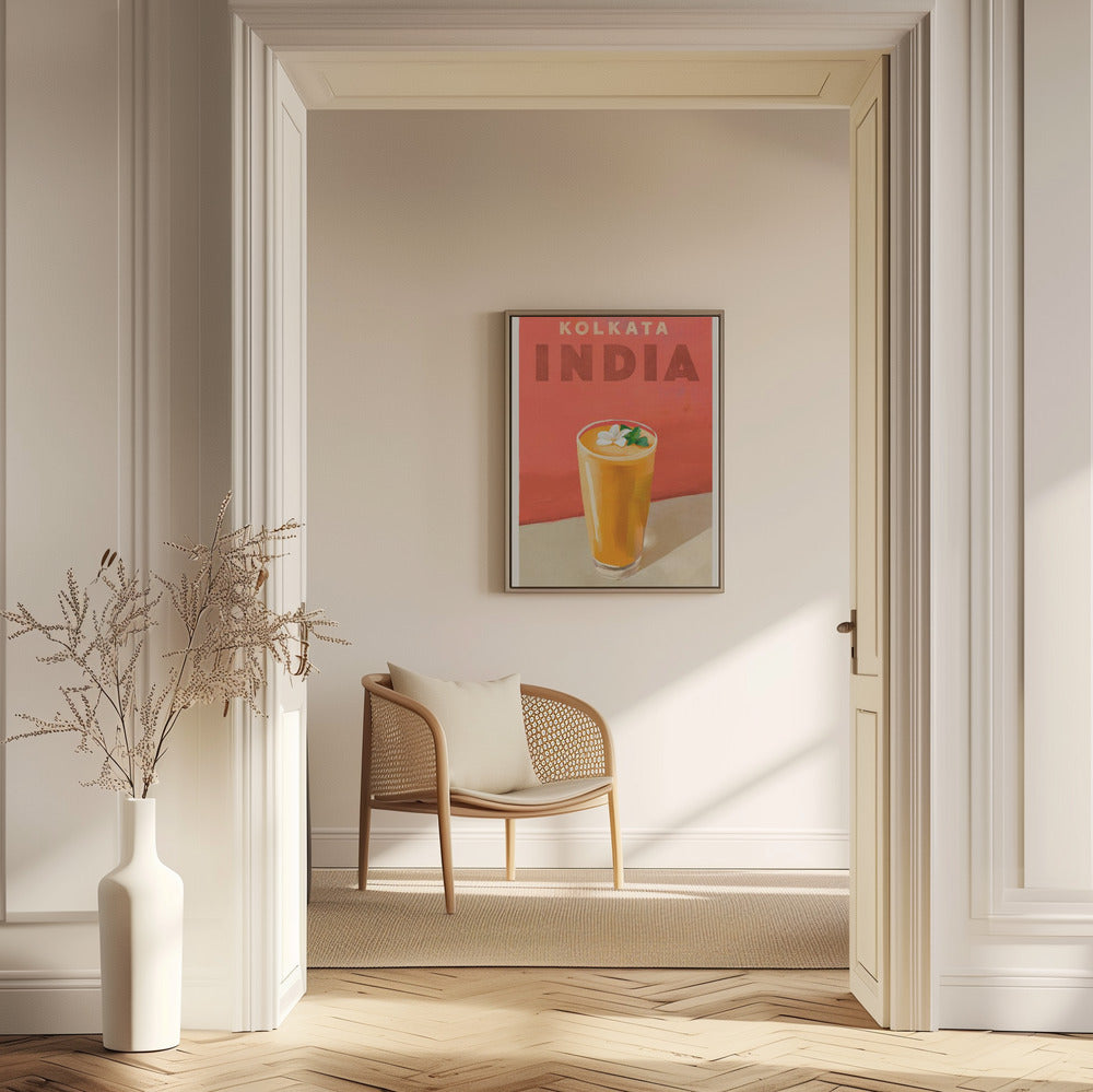 Reiseposter Cocktail Kolkata Indien | Poster