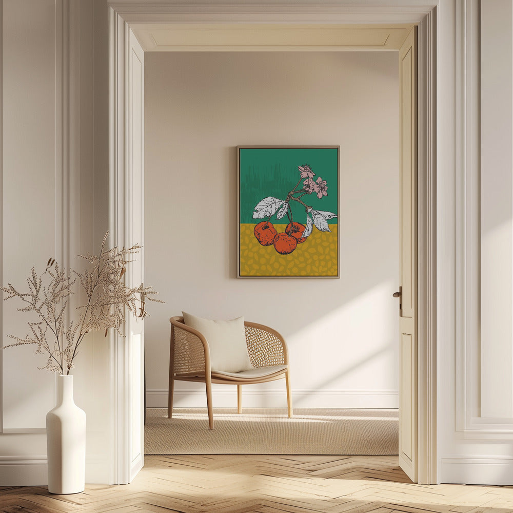 Super Fruits – Kirsche für Leidenschaft und Liebe | Poster