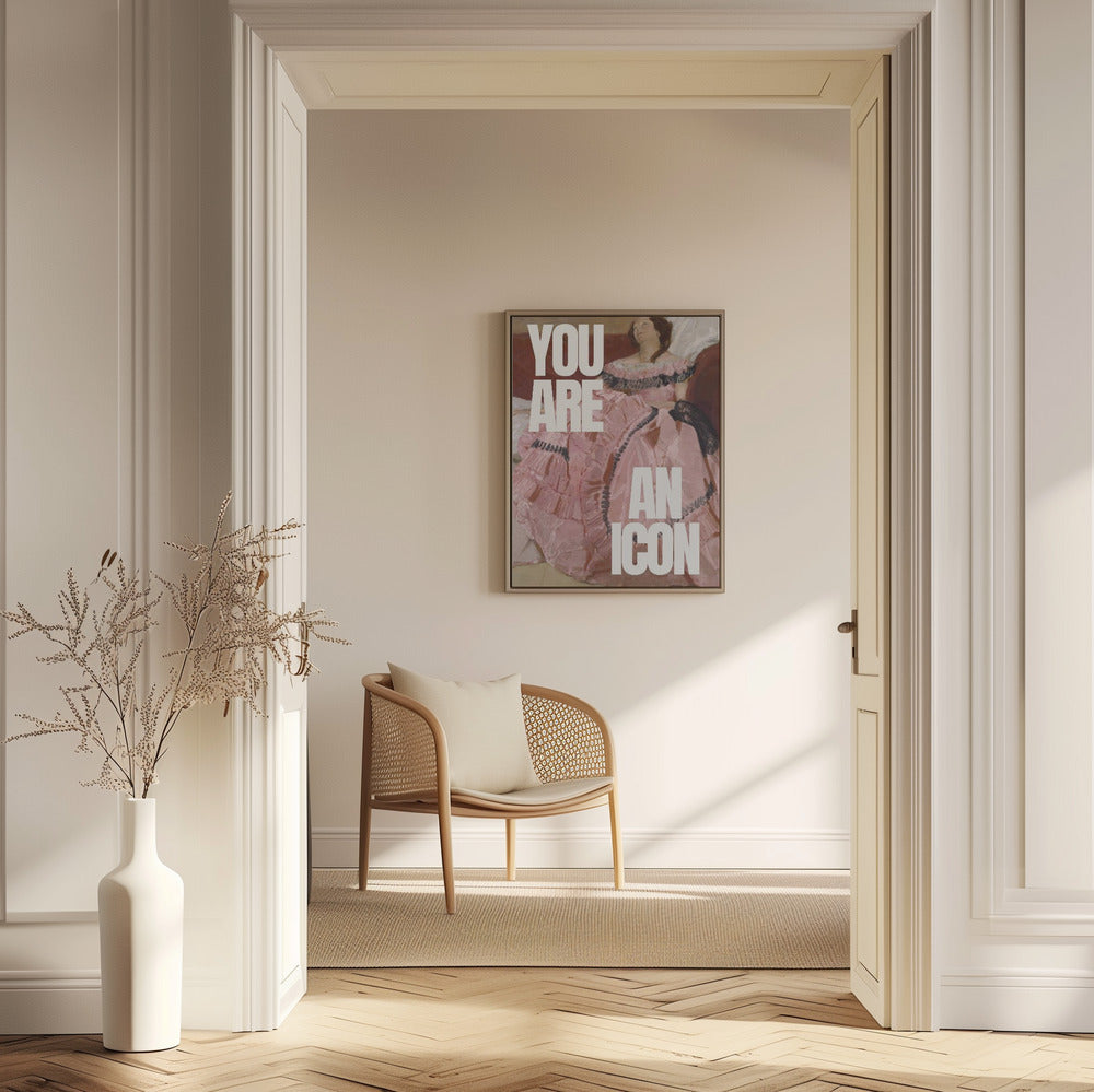 Olet ikoni | Julisteet - Taidevedokset