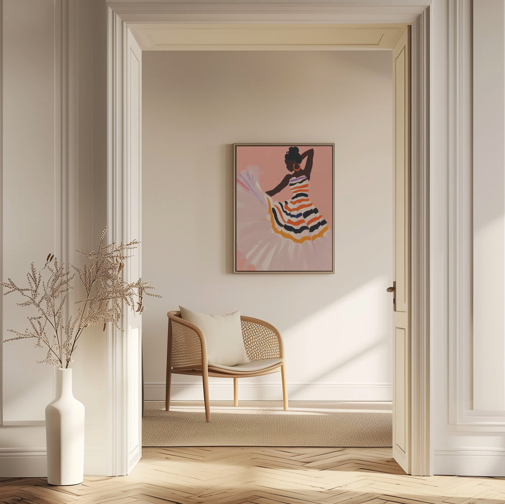 Tänzerin Flourish | Poster