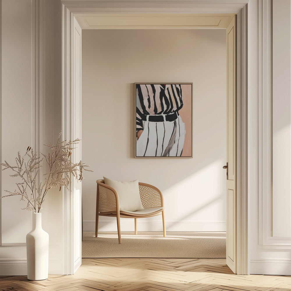 Streifeneleganz | Poster