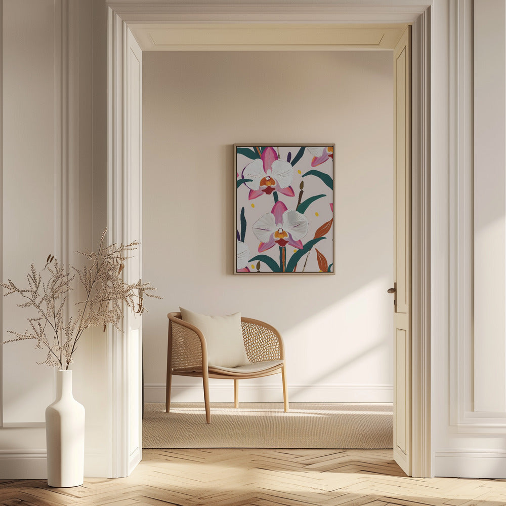 Pink Orchids | Poster
