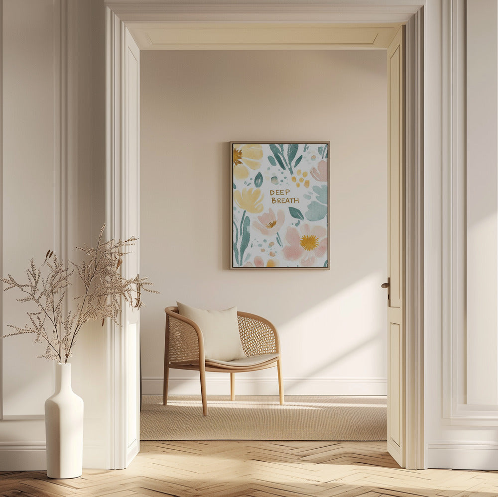 Syvä hengitys nro 02 | Julisteet - Taidevedokset