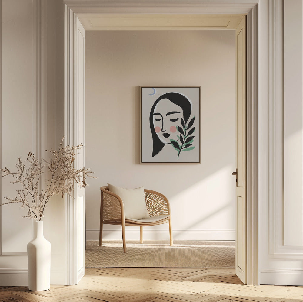 Mondschein-Gelassenheit | Poster