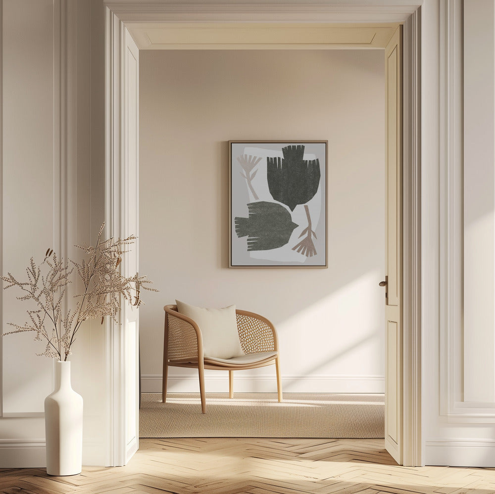 Abstract Birds Flight | Poster