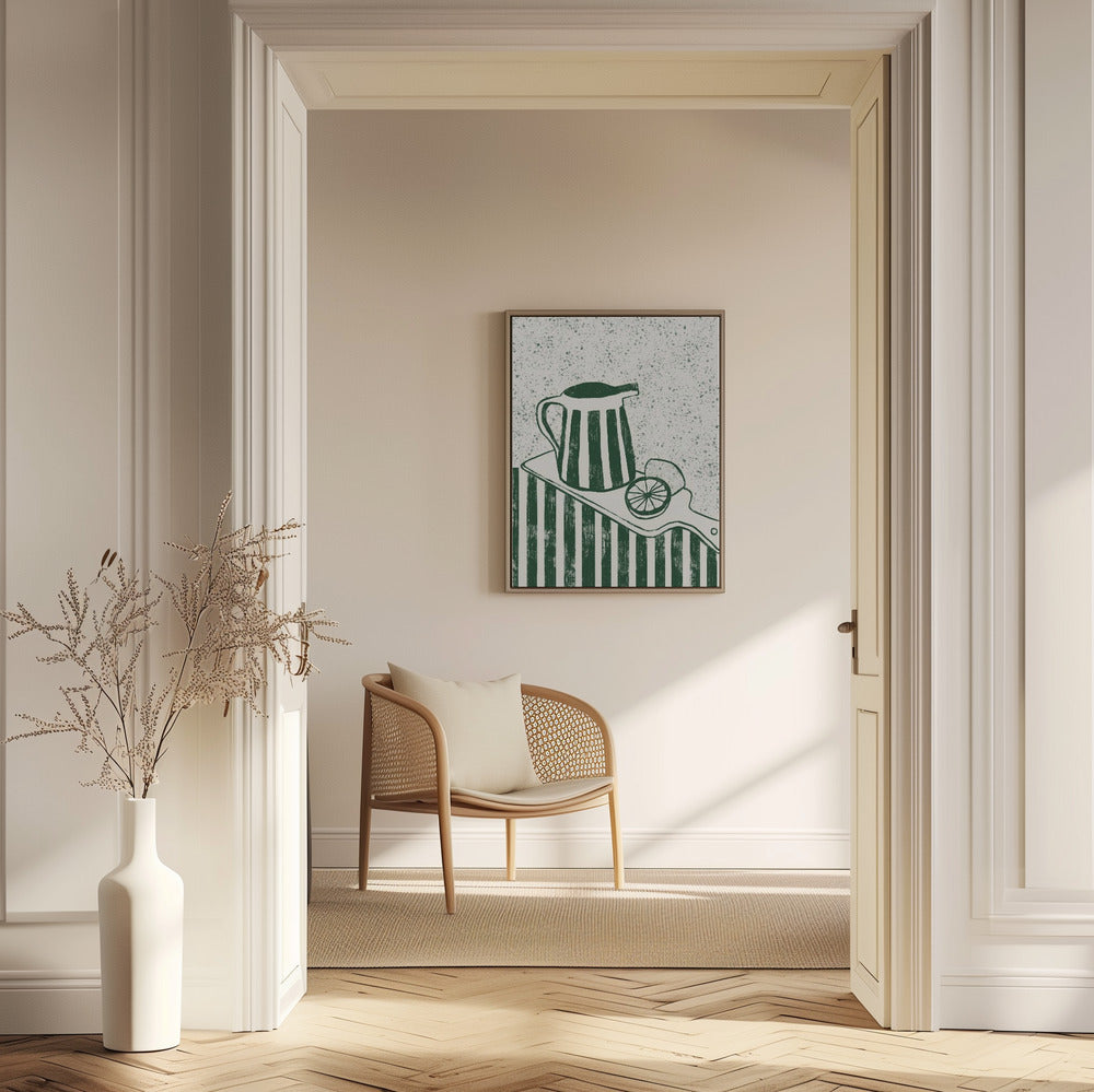 GRÜN SERVIERT | Poster