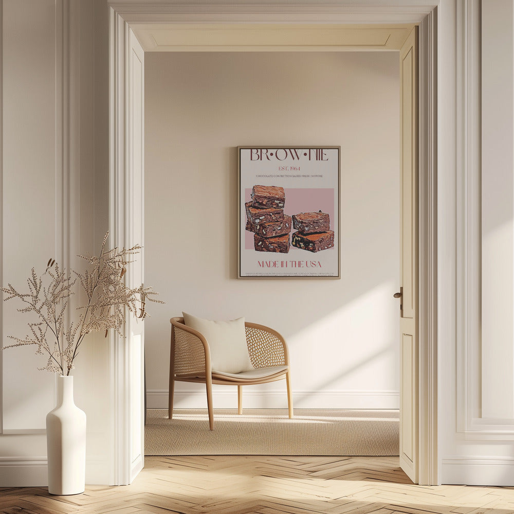 Schoko-Brownies-Genuss | Poster
