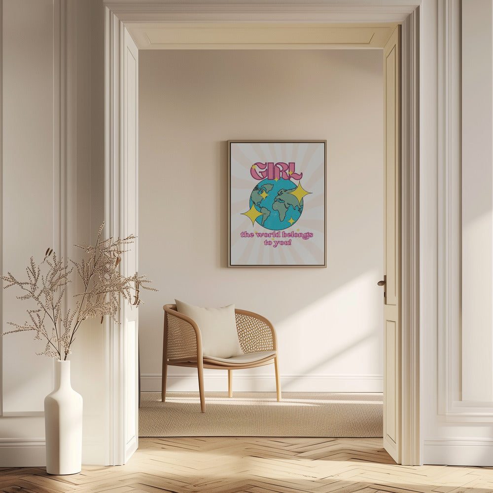 Ermächtigte Welt | Poster - Kunstdruck