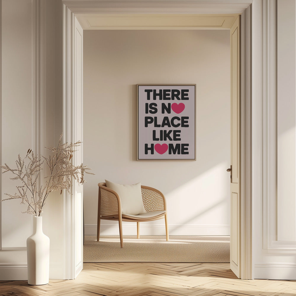 Zuhause ist es am schönsten | Poster - Kunstdruck