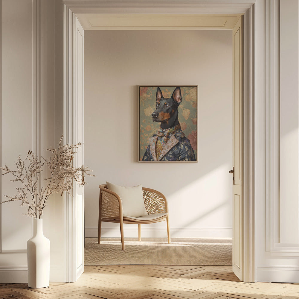 The Distinguished Doberman | Poster