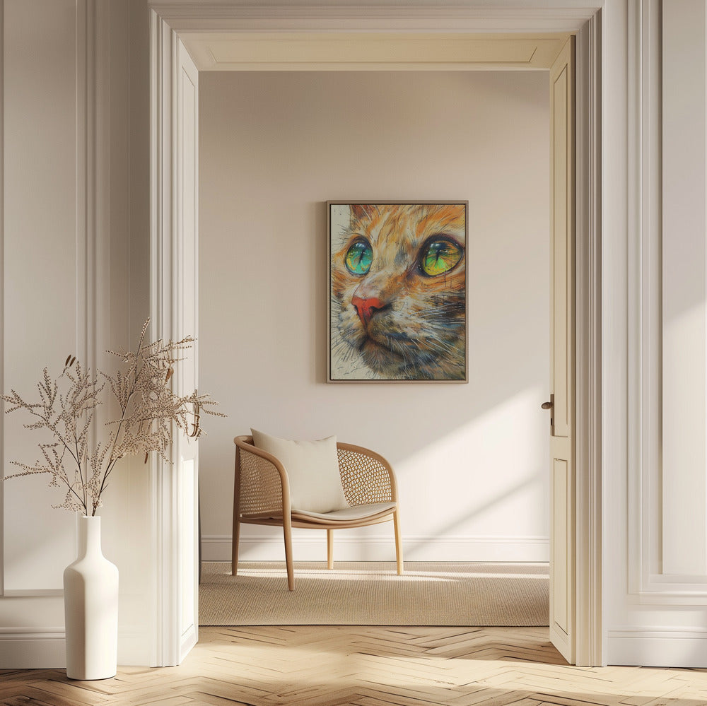 Ingwerkatze J | Poster