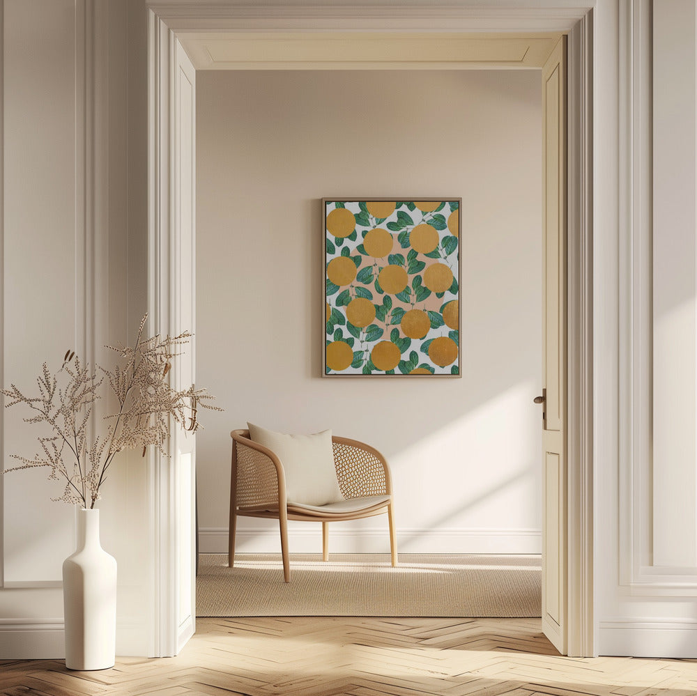Beverly Botanical Abstract Tropical | Poster