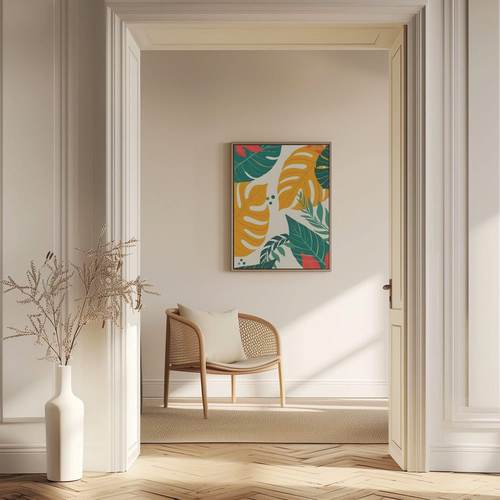 Golden Tropics Vibes | Poster