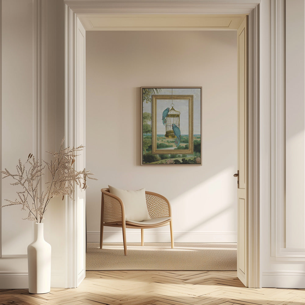 Der goldene Ausblick | Poster
