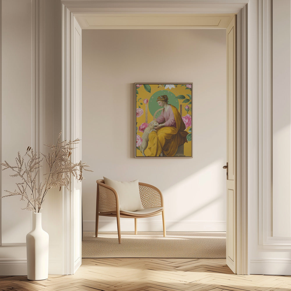 Sanftmut eine Collage | Poster