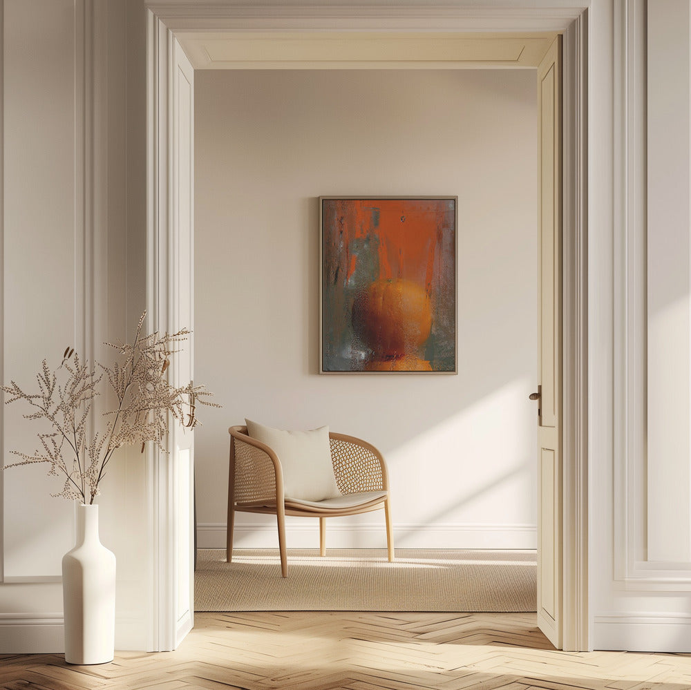 Orange Kammer | Poster - Kunstdruck