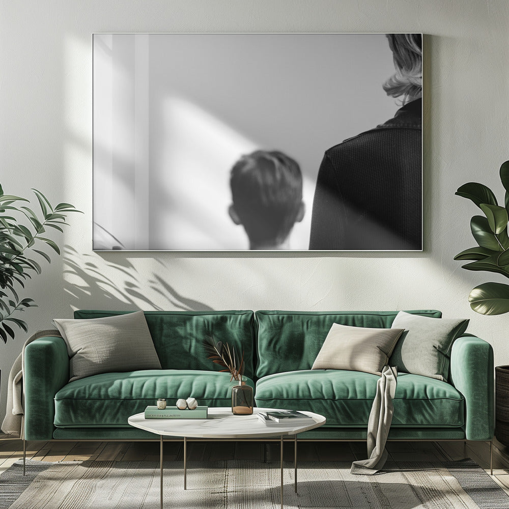 Äiti ja poika. Canvastaulut