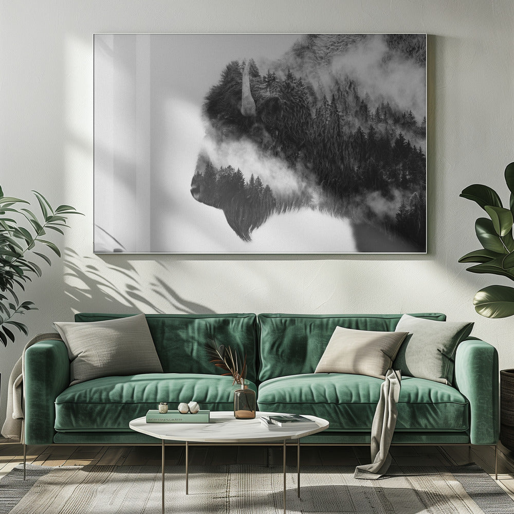 Bisons | Tableaux sur Toile
