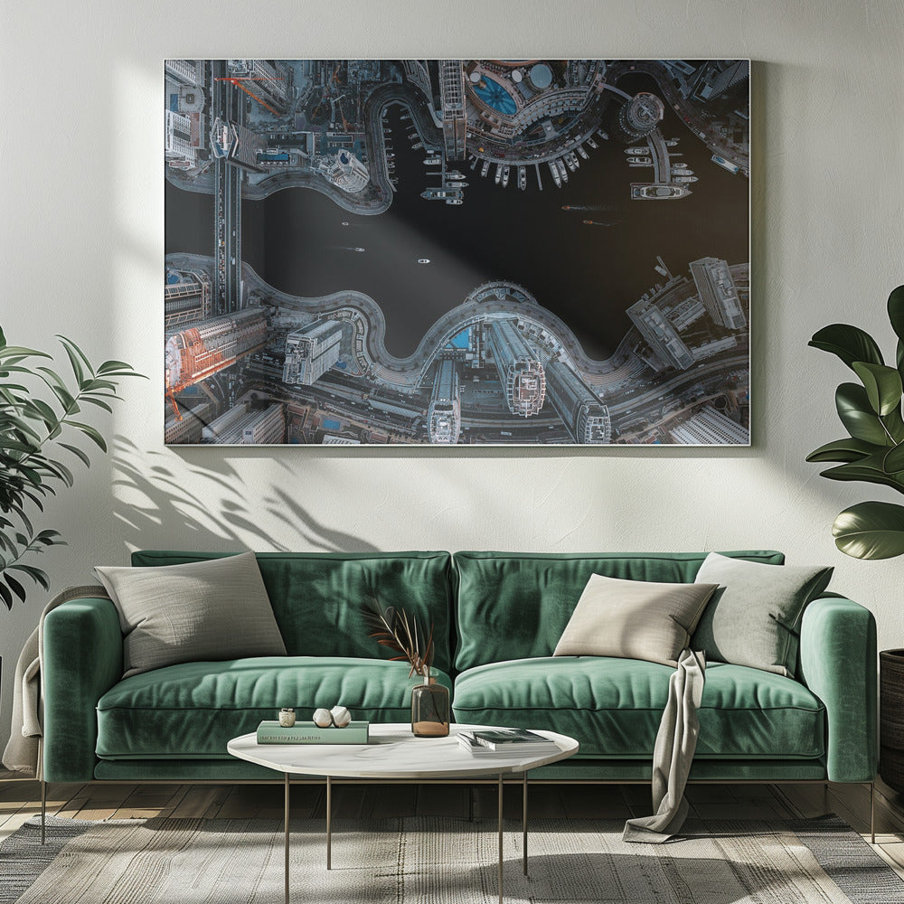Dubaï Marina 2 | Tableaux sur Toile