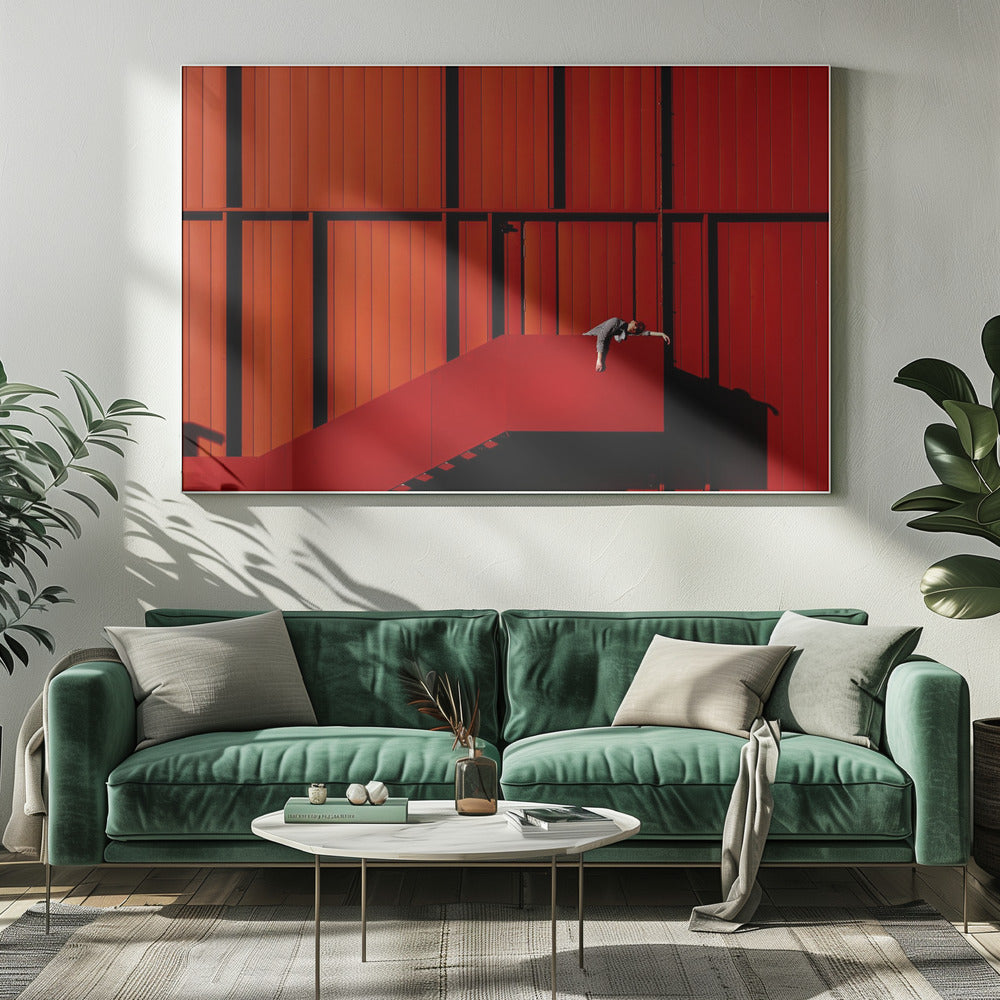 Dreaming in Scarlet | Canvas