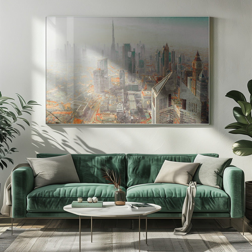 Twin Tower-Dubaï | Tableaux sur Toile