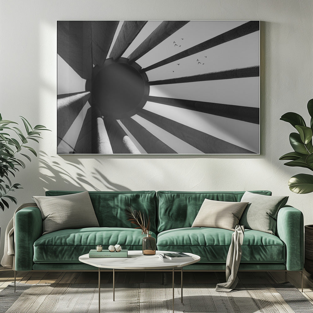 Verso il buco nero | Stampe su Tela