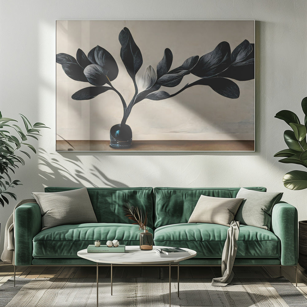 Musta magnolia | Canvastaulut
