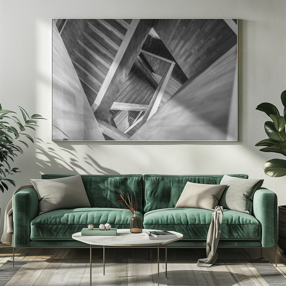 Escaleras como Escher | Impresiones en Lienzo