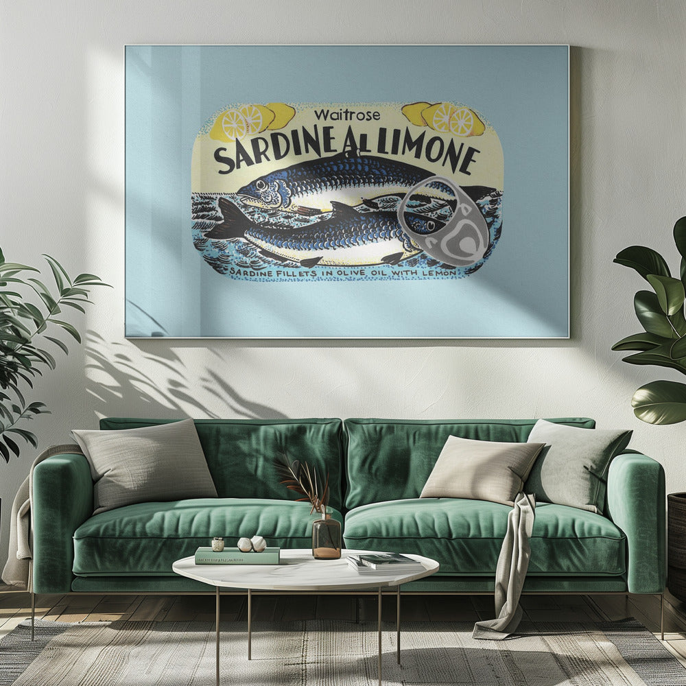 Sardine Al Limone | Canvas