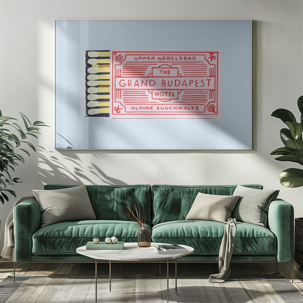 The Grand Budapest Hotel Poster | Canvas