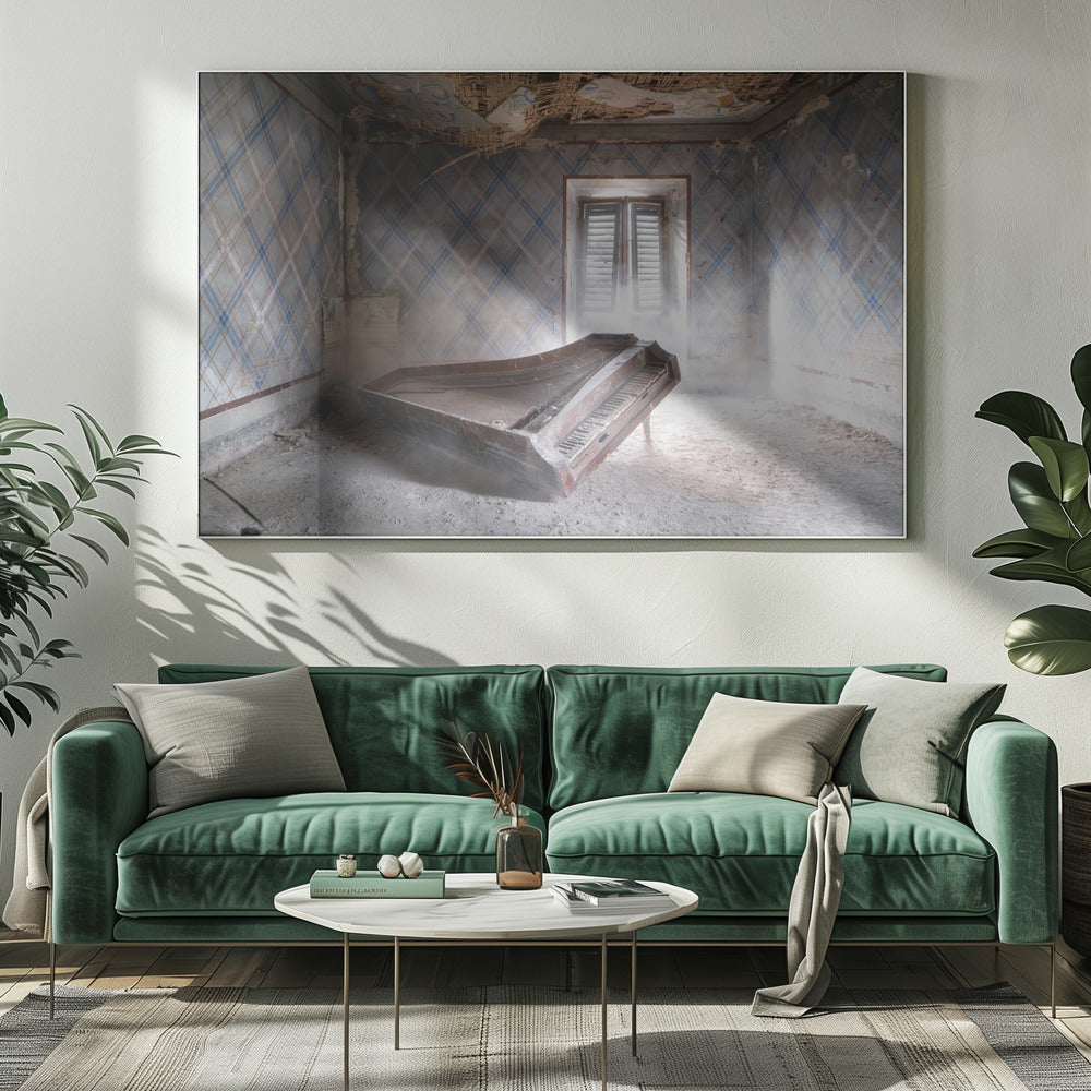 Ødelagt klaver | Lærredsbilleder